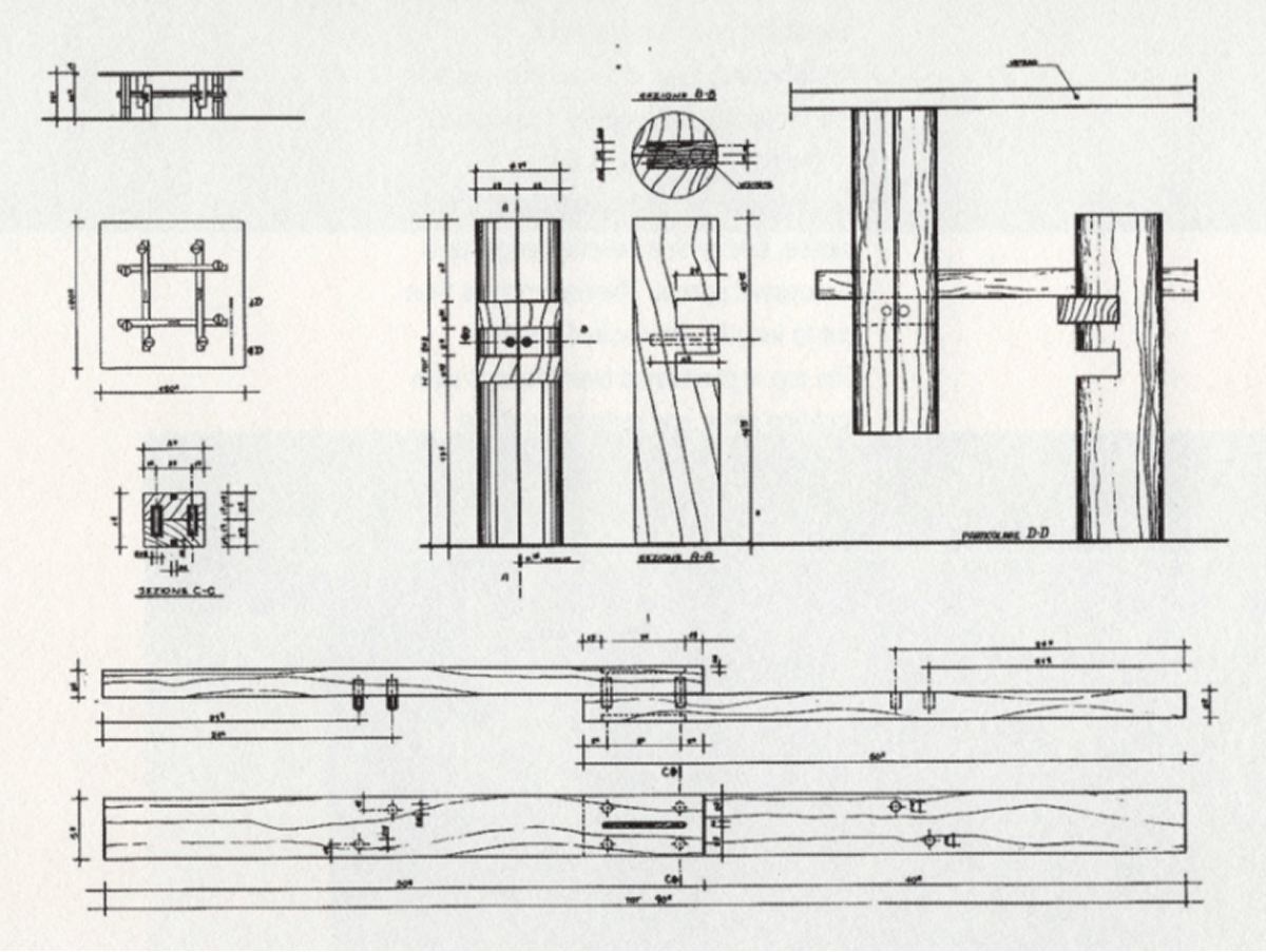 Original drawing of the TW7401 Table
