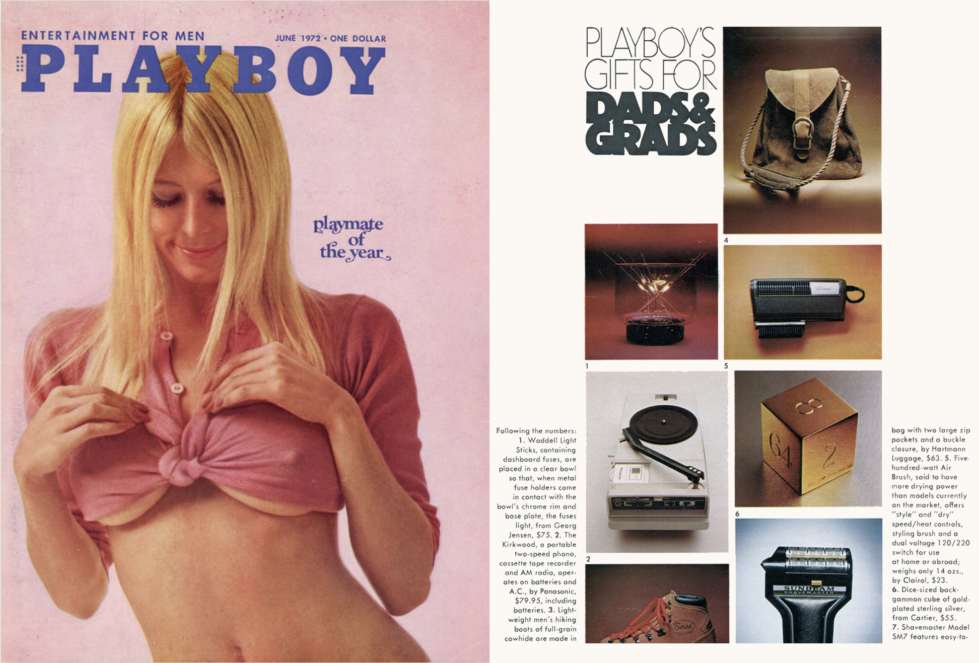 Light Sticks B7 Playboy article