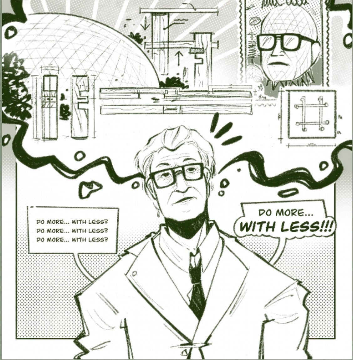 Design Philosophy Comic Stirip frame 2